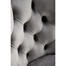 Стул барный HALMAR H117 серый/черный